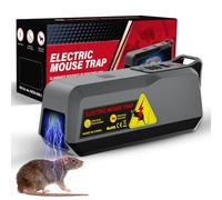 Piege a Rat Electrique, Jkevow Piège à Souris 2000V Tension puissante pour Tuer Les Rats instantanément, Piège à Rat pour Cuisine Maison Grenier -Efficace sur Petit Souris