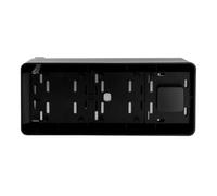 Piège à rats électrique 7000 V réutilisable, sans toxine, pour l'intérieur et l'extérieur, solution solide et hygiénique, tuer sans douleur