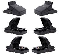 Piège à Rats Souris XXL - Lot de 6 Pédales Attrape Souris pièges a rongeurs Tapettes Mortel sans cruauté Pack DE 6 Puissan ENEVAOCT