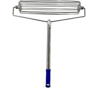 Piège à sable de golf, tête de râteau de bunker et paysage, en acier inoxydable durable et aluminium léger, design amovible pour un lissage efficace du sable, outil d'entretien de terrain de golf et