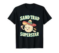 Piège à Sable Superstar Funny Golf Ball Pun Design Fantaisie T-Shirt