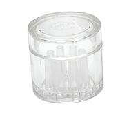 Piège à sangsues pour aquarium 8 trous en acrylique transparent - Attrape-sangsues pour aquariums de crevettes rouges en cristal - Chauffage - Thermomètres - Gravier - Sable - Décoration - Filtre de