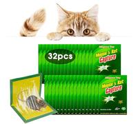 Piege a Souris | 32 Pcs Piege a Rat | Colle Souris Piege | Attrape Souris | Piège à Souris | Anti Souris Efficace | Glue Souris | Anti Rongeur | Plaque Collante Souris | Produit Anti Rat Efficace