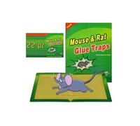 Piege a Souris Colle Collant 22 Pièces Pièges à Souris Attrape Anti Souris Rat Glue Plaque Collante Piège Souris et à Rats
