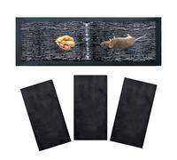 Piege a Souris Colle Collant 3 Pièces Grande Taille 120 x 28 cm Piège à Souris Pièges à Rats Plaques de glu Anti Souris Anti Rat pour Rat Cafard Scolopendre Punaise Tapis Collant pour Dératiser