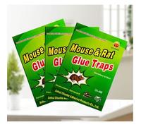 Piege a Souris Colle Collant 5 Pièces Pièges à Souris Attrape Anti Souris Rat Glue Plaque Collante Piège Souris et à Rats
