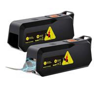 Piège à souris électronique avec tension puissante pour l'intérieur pour la maison, piège à souris efficace sans contact pour le salon, le bureau