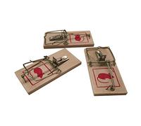 Piège à souris en bois-lot de 3