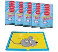 Piège à Souris et Rat Professionnel - 20 Plaques de Glue Collantes Anti Rongeur - Attrape Souris Ultra Puissant - Piège à Colle Extra Fort - Wemk