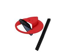 Piège à souris Intelligent Pitfall,seau à réinitialisation automatique,couvercle de seau coulissant,réinitialisation automatique après la capture des souris - Type Red