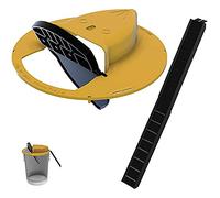 Piège à souris réutilisable de deuxième génération, seau de 19 litres, compatible avec capteur de souris haute sensibilité pour une utilisation en intérieur et en extérieur