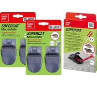 Piège à souris Swissinno SuperCat+SuperCat Bait SC01 Type de fonctions attractif 1 set