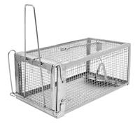 Piege a Souris Vivante，Cage PièGe à Rat pour IntéRieur et ExtéRieur，Nasse a Rat，Respectueux des Animaux HygiéNique, Durable, Facile à Utiliser, pour Maison et Jardin (1Pack)