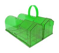 Piège à Souris vivantes - Boîte à Cage à Souris réutilisable | Capteur Transparent respectueux des Animaux | Ensemble de 2 Petits pièges à à Capture et libération pour Le contrôle des rongeurs