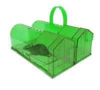 Piège À Souris Vivantes - Cage Humaine Réutilisable en PP, Capteur Transparent Respectueux des Animaux, Conception Légère De 196 G | Ensemble De 2 Petits Pièges À Rongeurs pour La Maison, La Cuisine,