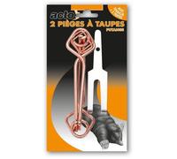 Pièges à taupe ACTO 2 putanges + tendeur + 2 tentes