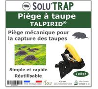 Piège à taupes mécanique - Tout pour les nuisibles - Capture ciblée dans les galeries actives - Sans produit chimique