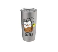 Piège à thé amusant Sal-tea Gobelet isotherme en acier inoxydable double paroi