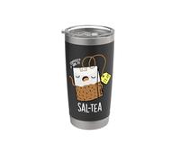 Piège à thé amusant Sal-tea Gobelet isotherme en acier inoxydable double paroi