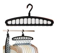 Piège À Vêtements De Conception De 11 Trous - Cintres À Vêtements D'économie D'espace | Organistes De Vêtements De Placard | Organisateur De Cintre De Vêtements | Cipeaux De Chemise Sauveillance De L'