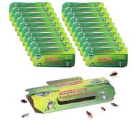 Piege Cafard,20 Pièces Pièges à Cafards,Produit Anti Cafards,Pièges Anti Cafards Blattes,Pièges À Cafards avec Appât,Anti-Cafards L'Intérieur Et La Maison
