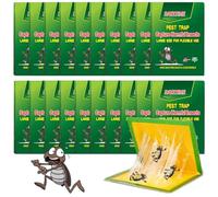 Piege Cafard,20 Pièces Pièges à Cafards Puissant,Piège à Cafards,Produit Anti Cafards,Produit Anti Araignée,pour Jardin Maison Cuisine Salle de Bain Bureau