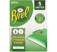 PIÈGE CAFARDS ET POISSONS D'ARGENT - SANS INSECTICIDES - Jusqu'à 2 Mois de Protection - 5 Pièges