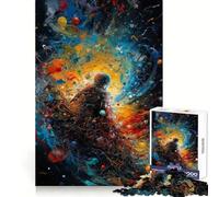 Piégé dans l'infini Puzzle de 1000 pièces pour Adultes Entraînement Mental Passe-Temps Doux Découpe Laser Cadeau significatif (38x52cm)