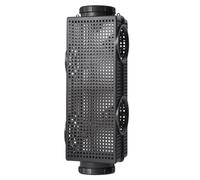Piège de Cancer | Piège d'anguille à Longue durée | Cage de pêche Pliable du piège Cancer Robuste avec 6 Trous en Conception Lumineuse PP 48x16cm avec Un Grand Volume al pour Les Loisirs