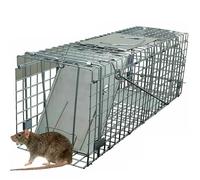 Piège de Capture, Cage Réutilisable Piège à Rats pour Attraper Les Souris et Autres Rongeurs de Taille Similaire - 61x19x21cm