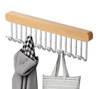 Piège de ceinture pour placard - Organisateur de rack de tirage à 8 hook, Économiseur d'espace rétractable | Système de stockage de placard polyvalent, support de foulard de TRA Tie, affichage d'acces