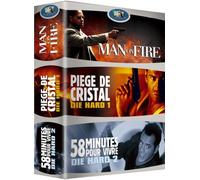 Piège de cristal / 58 minutes pour vivre / Man on fire - Coffret 3 DVD