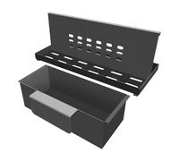 Piège de graisse de réforme - Bac à graisse à huile antiadhésive | Remplacement du capteur de pièges à plate-forme portable | Collecteur d'huile amovible polyvalent avec une lisse pour la coll