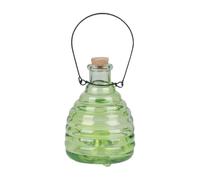 Piège De Guêpe En Verre Petit, Gardable Et Portable, 9x14cm, Dispositif De Contrôle De La Mouche Et De Guêpe, Piège À Ravageur Du Jardin En Plein Air, Protection Extérieure Multi-usures, Pour Les Mais