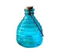 Piège De Guêpe En Verre Pièce En Miel, Conception Réutilisable, 9x14cm, Capteur D'insectes Réutilisable, Receveur De Guêpe En Verre, Construction Légère, Pour Jardin Home Ferme De Terrasse Arbre Court