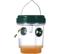 Piege Frelon Asiatique, Piege A Guepes Et Frelons Exterieur À Suspendre Vivant à Double Canal, Kit Piège A Frelon Asiatique Selectif pour Bouteille Plastique Interieur (5PCS)