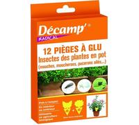 Décamp - piege glu Contre Les Insectes pour Plantes en Pot
