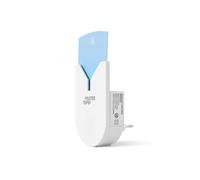 MASTER TRAP BY FAVEX - Piège lumineux pour insectes volants - Protection mites, mouches à fruits, moucherons - prise électrique - 3 Papiers adhésifs - sans insecticide