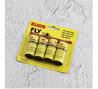 Piège nuisible,Rubans adhésifs à mouches Double face, 4 pièces, bandes de papier anti-insectes, colle domestique, piège [F814886485]