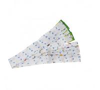 Piège papier tue-mouche à motifs 'fruits' set de 4