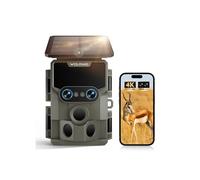 Piège photographique - WOLFANG - WT09 - Double objectif - 4K/64MP - Batterie solaire 5000mAh