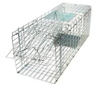 Piège pliant capture animaux vivants : fouines ratons laveurs lapins rats Cage de transport pour chiens chiots et chats