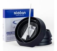 Piège Punaise de Lit Intercepteur OmniGuard Nidoan - Traitement Complet sans Insecticide, Applicateur et Silicate de Magnésium Inclus, 100% Réutilisable, Lot de 4