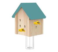 Pièges À Abeilles Charpentières Pour L'extérieur, Facile À Utiliser, Matériau En Bois, Piège À Abeilles En Bois, Attrape-frelons, Utilisation Polyvalente, Pour Jardins, Cours Et Espaces Extérieurs