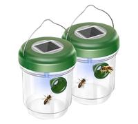 Pièges à abeilles et à guêpes charpentières - Lumières LED à énergie