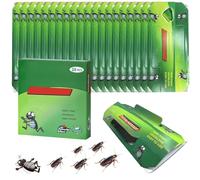 Pièges à Cafards Puissant,40 pièces Piege Cafard,Anti Cafards,Produit Anti Araignée,pour Jardin Maison Cuisine Salle de Bain Bureau