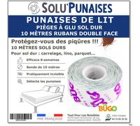 Pièges à glu - Ruban adhésif Double Face - Sol Durs - The BUGO