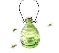 Pièges à Guêpes Extérieur Suspendable - Piège à Frelons en Verre Suspendable,Contrôle Réutilisable Mouches Abeilles pour Maison Jardin Cour Verger Extérieur