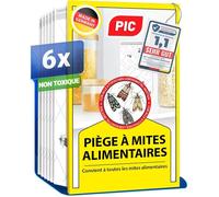 Pièges à Mites Alimentaires 6 Pièges Anti Mites Alimentaires avec Phéromones Piege a Mite Alimentaire pour Cuisine,Placard et