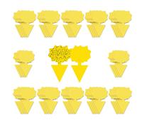 Pièges à mouches / pièges à insectes collants, pack de 60 Yellow